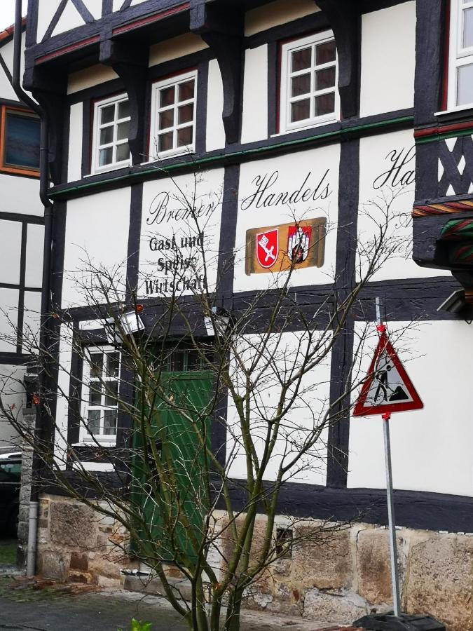 Bremer Handelshaus Fremdenzimmer Hannoversch Münden Exterior foto